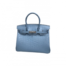 Сумка Hermes Birkin 30 из матовой кожи аллигатора